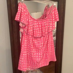 SOLD- Lilly Pulitzer off the shoulder top